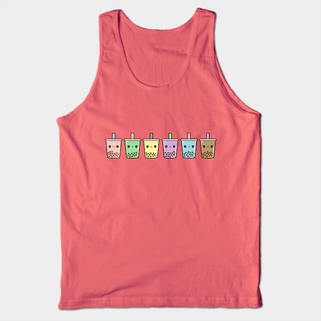 Bubble tea Tank Top by peppermintpopuk